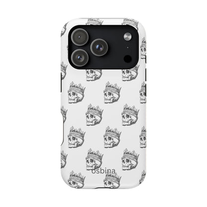 osbina | MagSafe compatible for iPhone | Skulls Royale Phone Case | Season Collective Collection