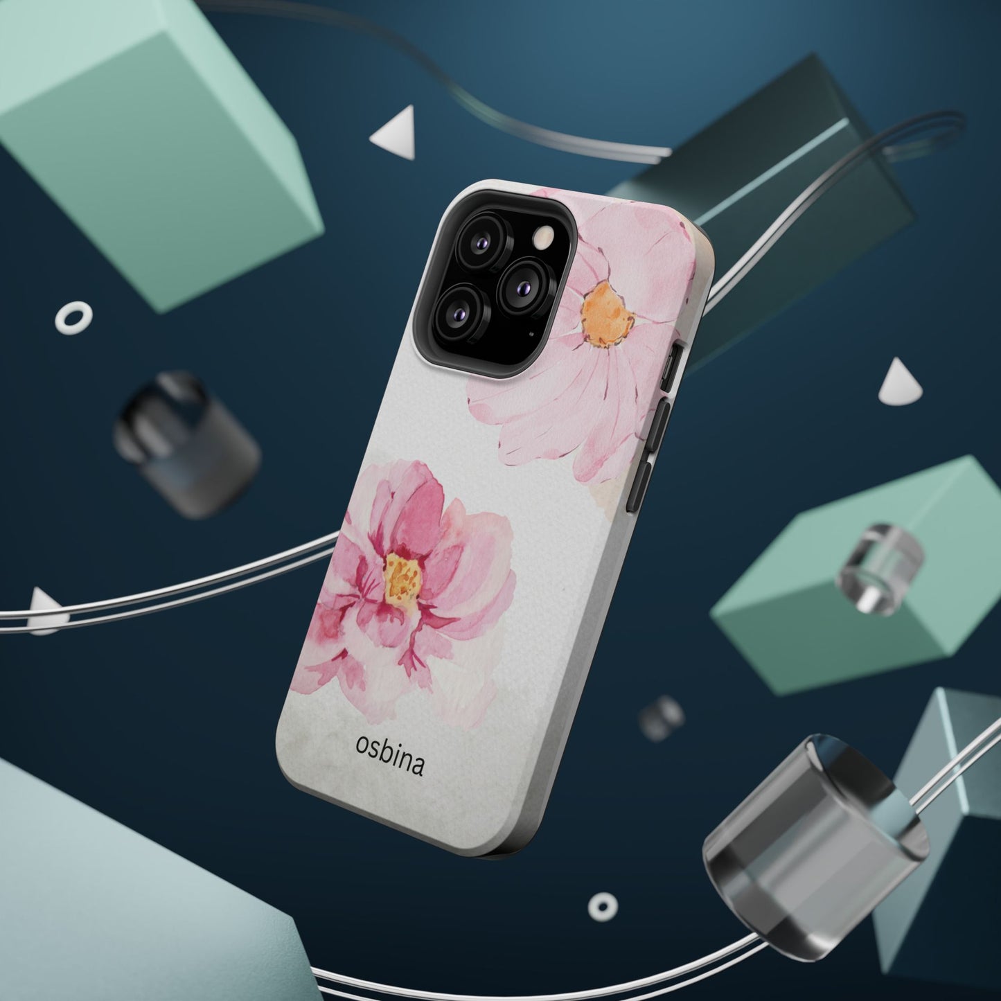 osbina | MagSafe compatible for iPhone | Bloom Haven Phone Case | Modern Muse Collection