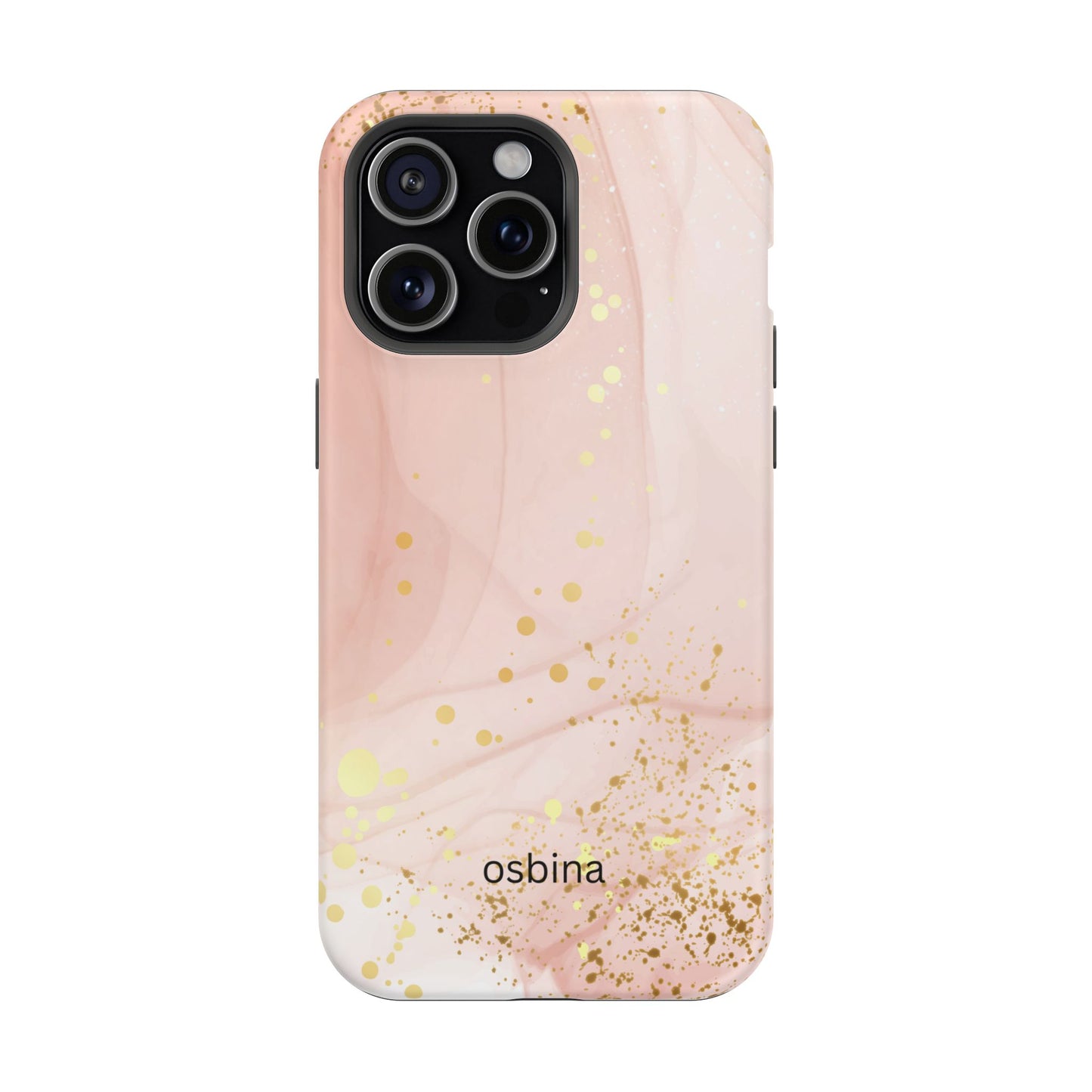 osbina | MagSafe | Pink Chic Stardust Cloud, Designer Case | Modern Muse Collection