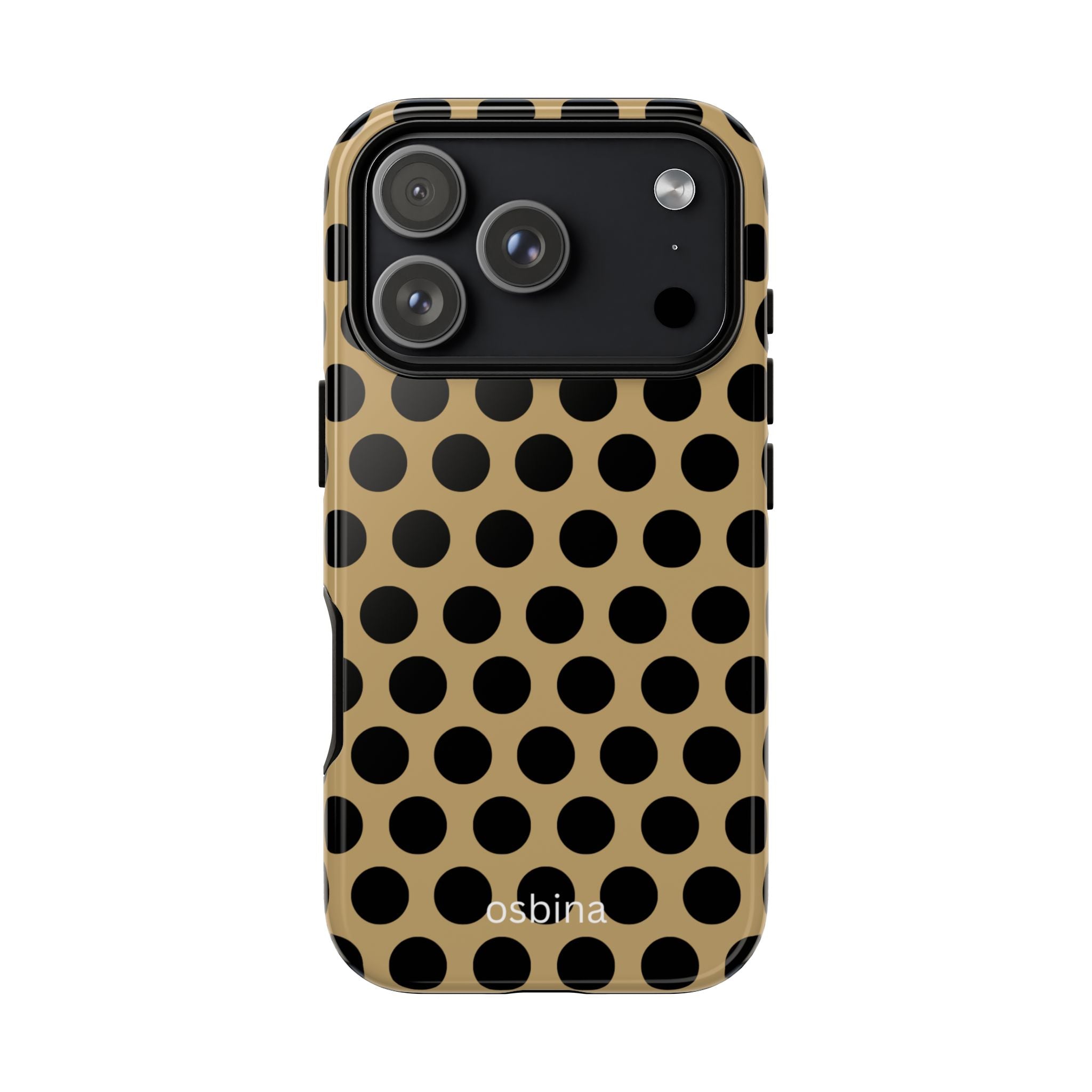 osbina | Camel Noir Dots, Designer Case