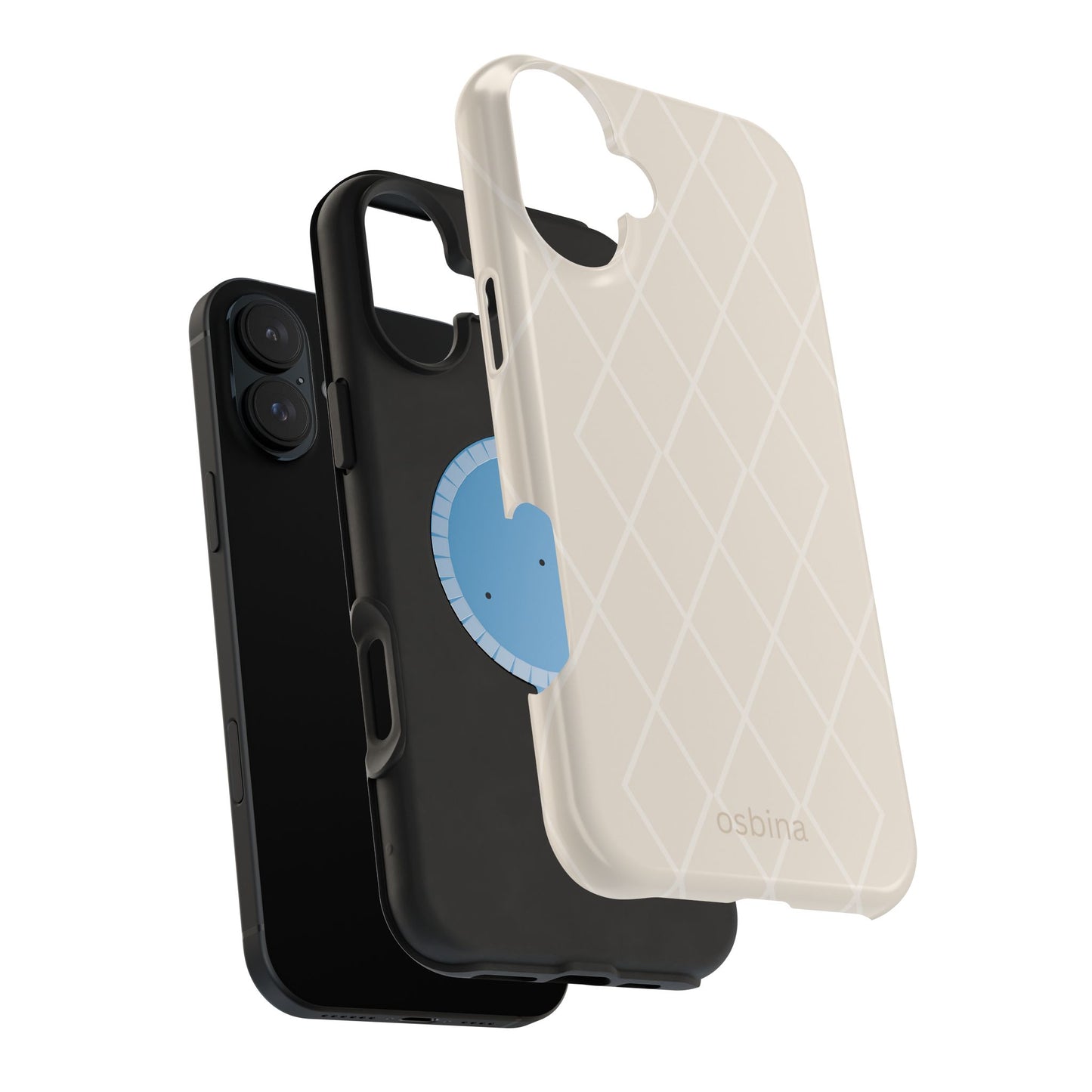 osbina | MagSafe for iPhone | Diamond Sand Designer Case