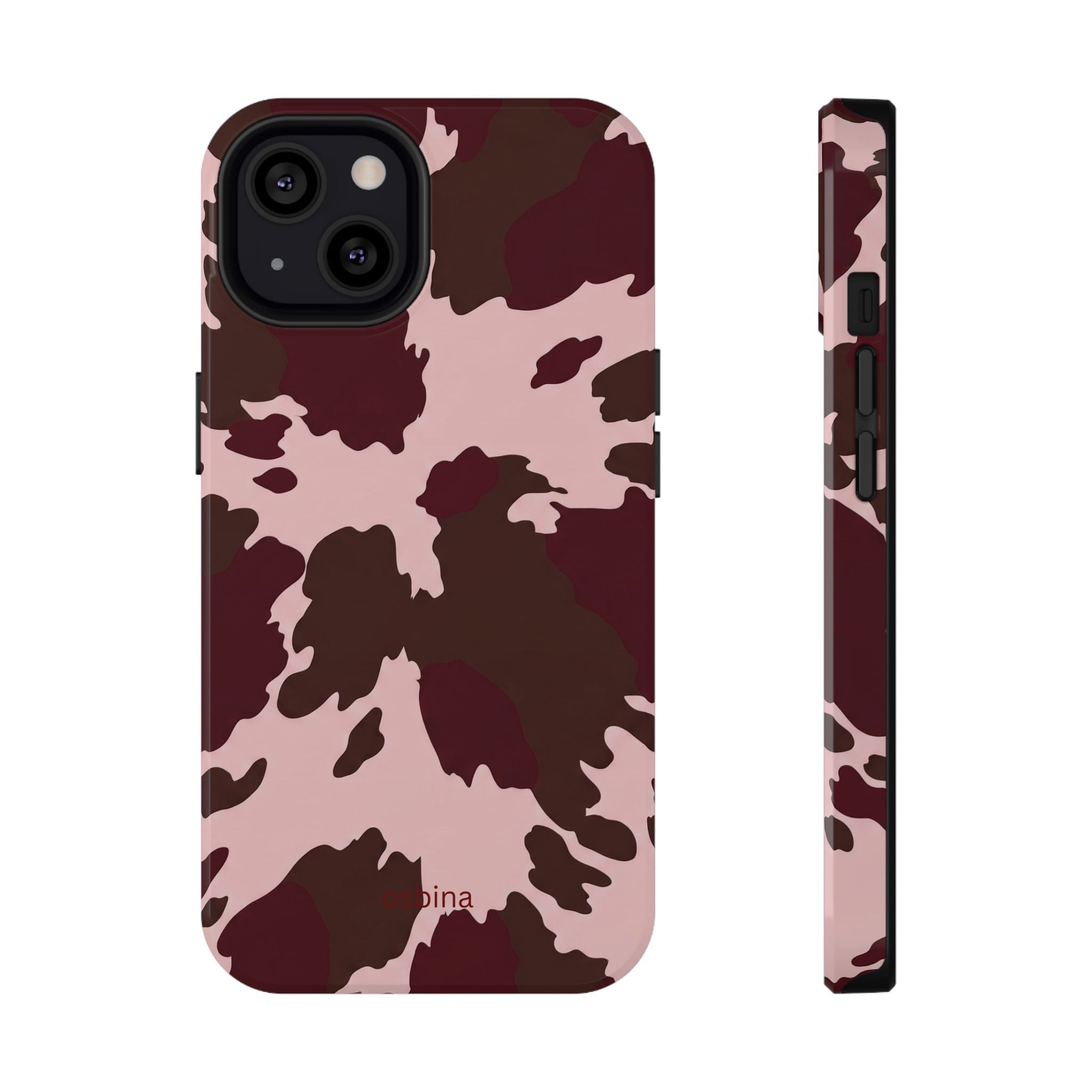 osbina | Chocolate Cowhide Designer Case