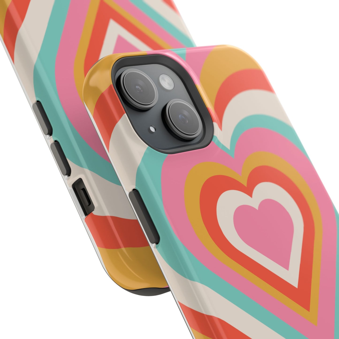 osbina | MagSafe compatible for iPhone | Heart Nouveau Phone Case | Modern Muse Collection