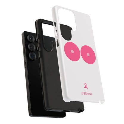 osbina | Limited Edition The Check Your Tatas Case in Light Pink + Soft Pink + Hot Pink | The Pink October Collection | Inspired By