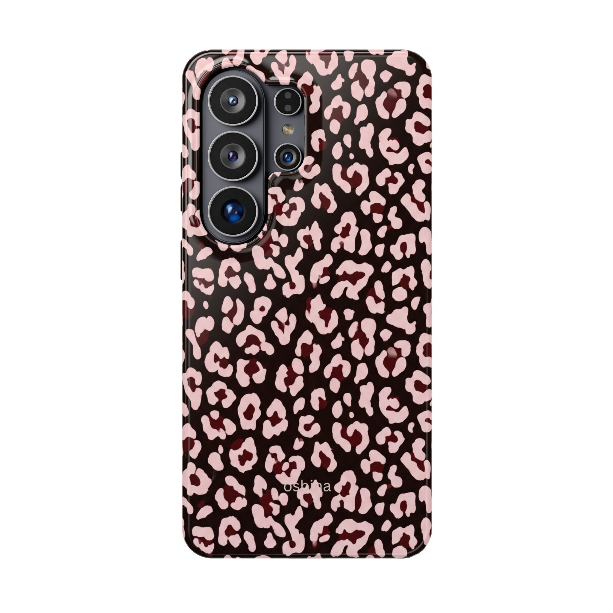 osbina | Chocolate Pink Leopard Designer Case