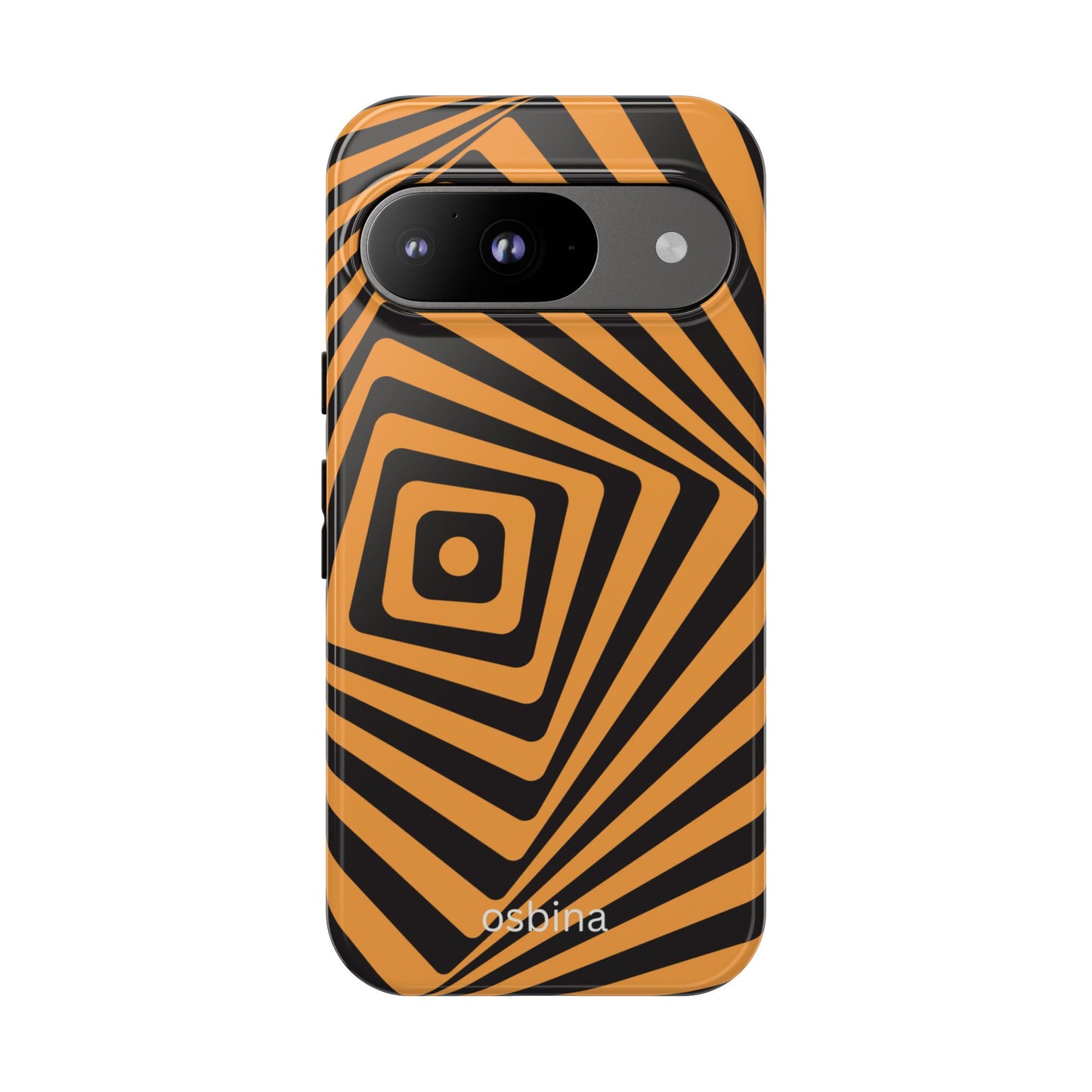 osbina | Step Into the Zone — The Orange + Black Spiral Case | The Season Collective
