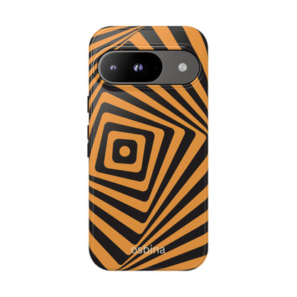 osbina | Step Into the Zone — The Orange + Black Spiral Case | The Season Collective