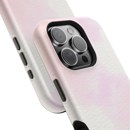 osbina | MagSafe compatible for iPhone | Pink Cotton Cloud Phone Case | Modern Muse Collection