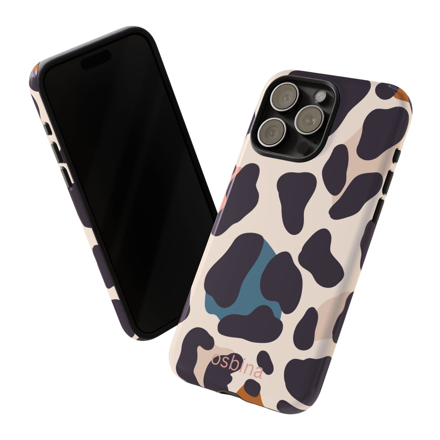 osbina | Leopard Luxe Color Pop Leopard Print Phone Case | Modern Muse Collection