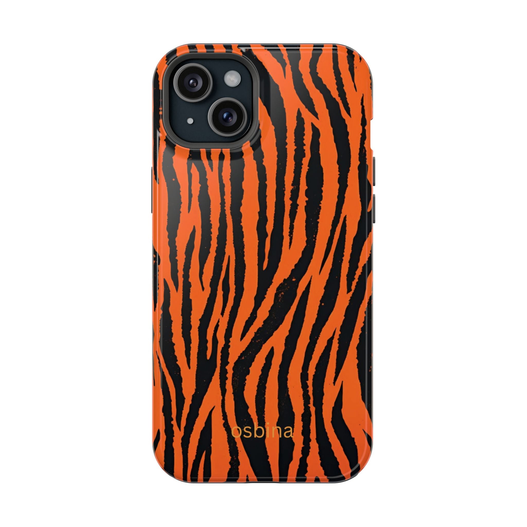 osbina | Tiger, But Make It Chic — The Bengal Stripe Case in Orange + Black | The Season Collective