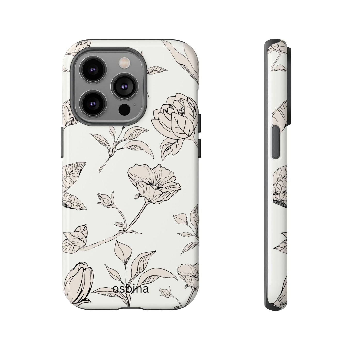 osbina | Silhouette Bloom Phone Case | Modern Muse Collection