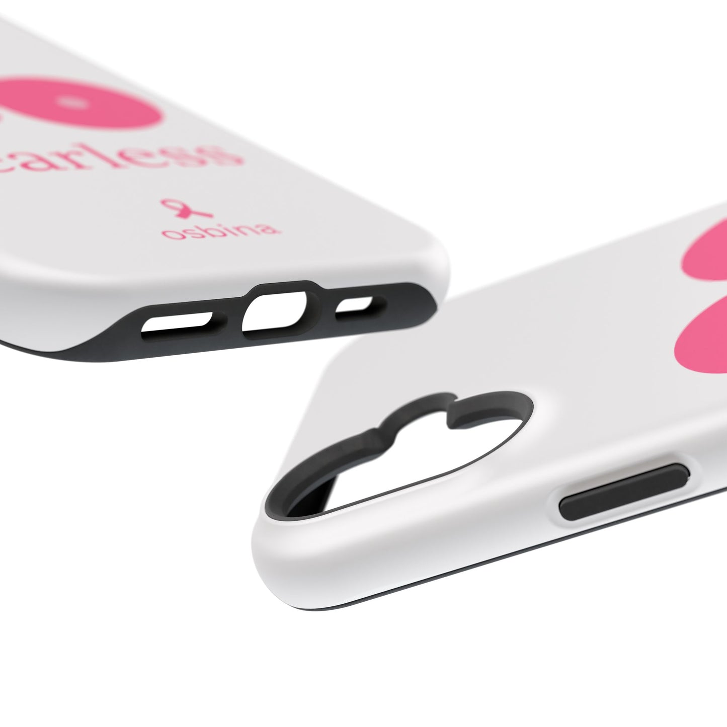 osbina |  MagSafe compatible for iPhone | Limited Edition The Fearless Tatas Case in Light Pink + Soft Pink + Hot Pink | The Pink October Collection | Inspired By