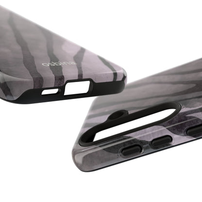 osbina | Stripes on Point — The Muted Gray + Black Tiger Case | The Season Collective