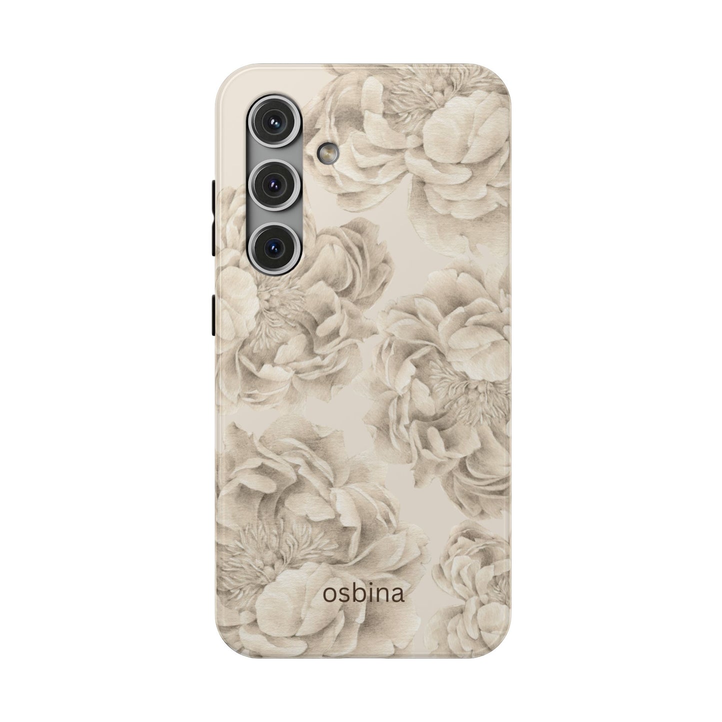 osbina | Peony Sand Designer Case