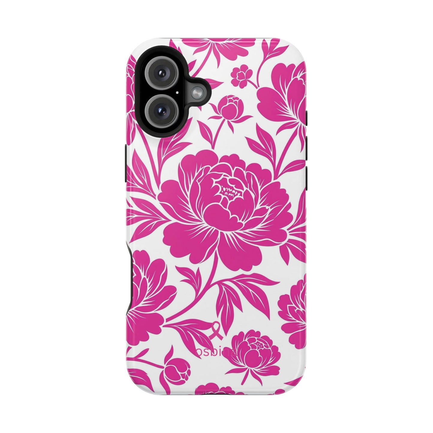 YAYOU MagSafe for iPhone | Peonies in Pink Designer Case | osbina
