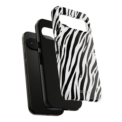 osbina | The Bengal Bold Stripe Case in White + Black | The Season Collective