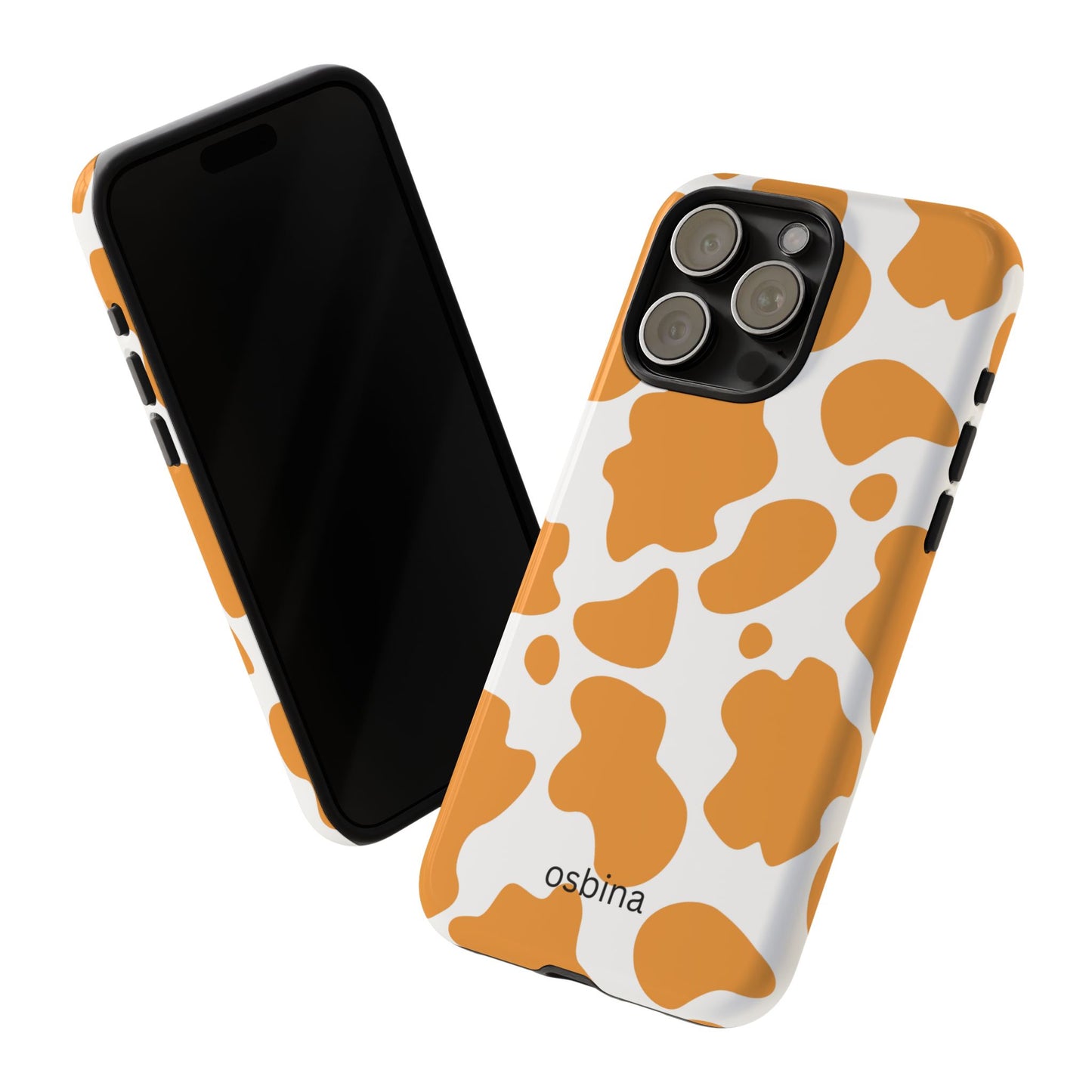 osbina | Holy Cow, It’s Chic — The Orange Cow Print Case | The Season Collective