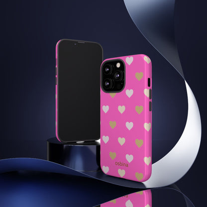 osbina | The Golden Hour Hearts Case | YAYOU Collection Supporting Shine Like Sable