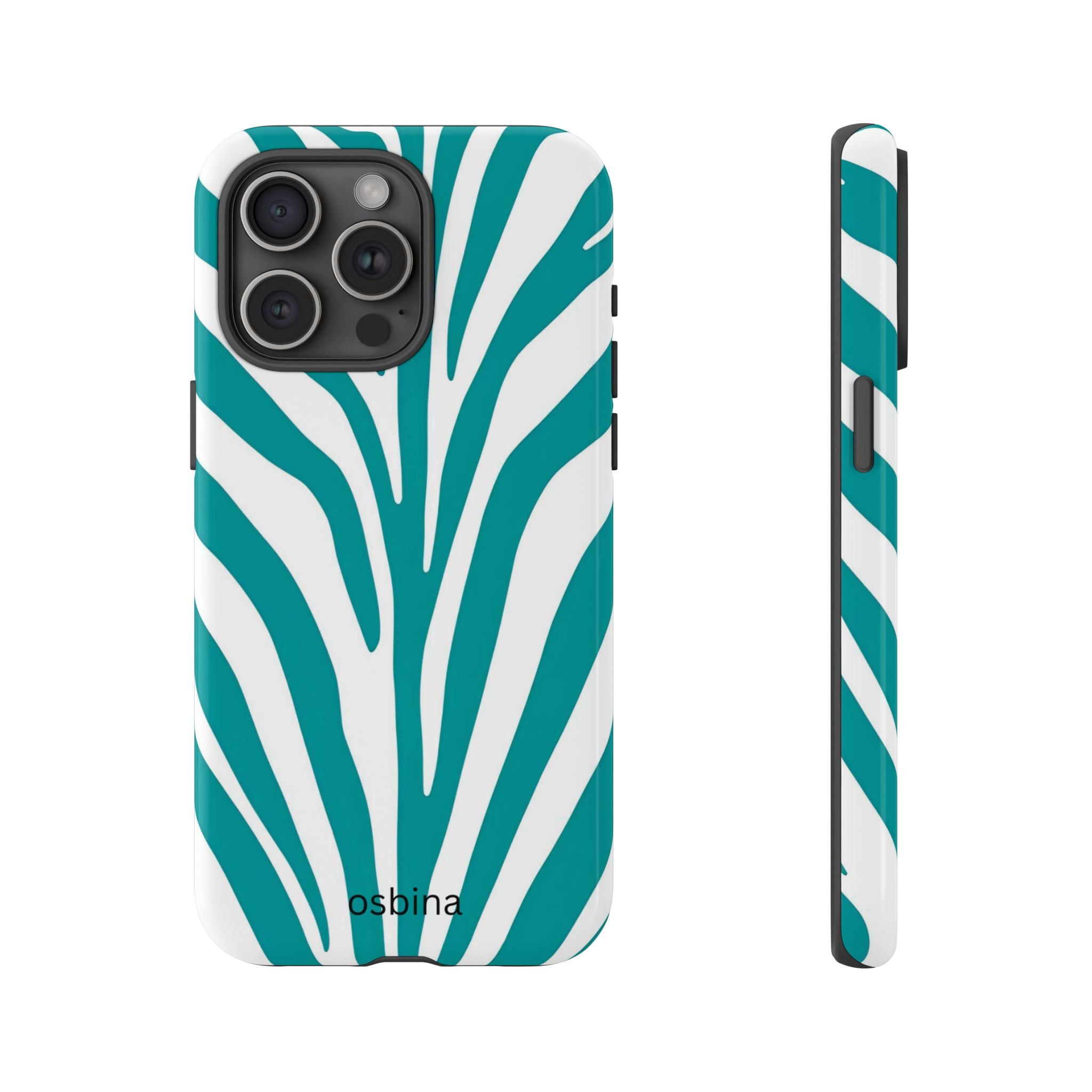 osbina | The Teal Zebra Designer Case