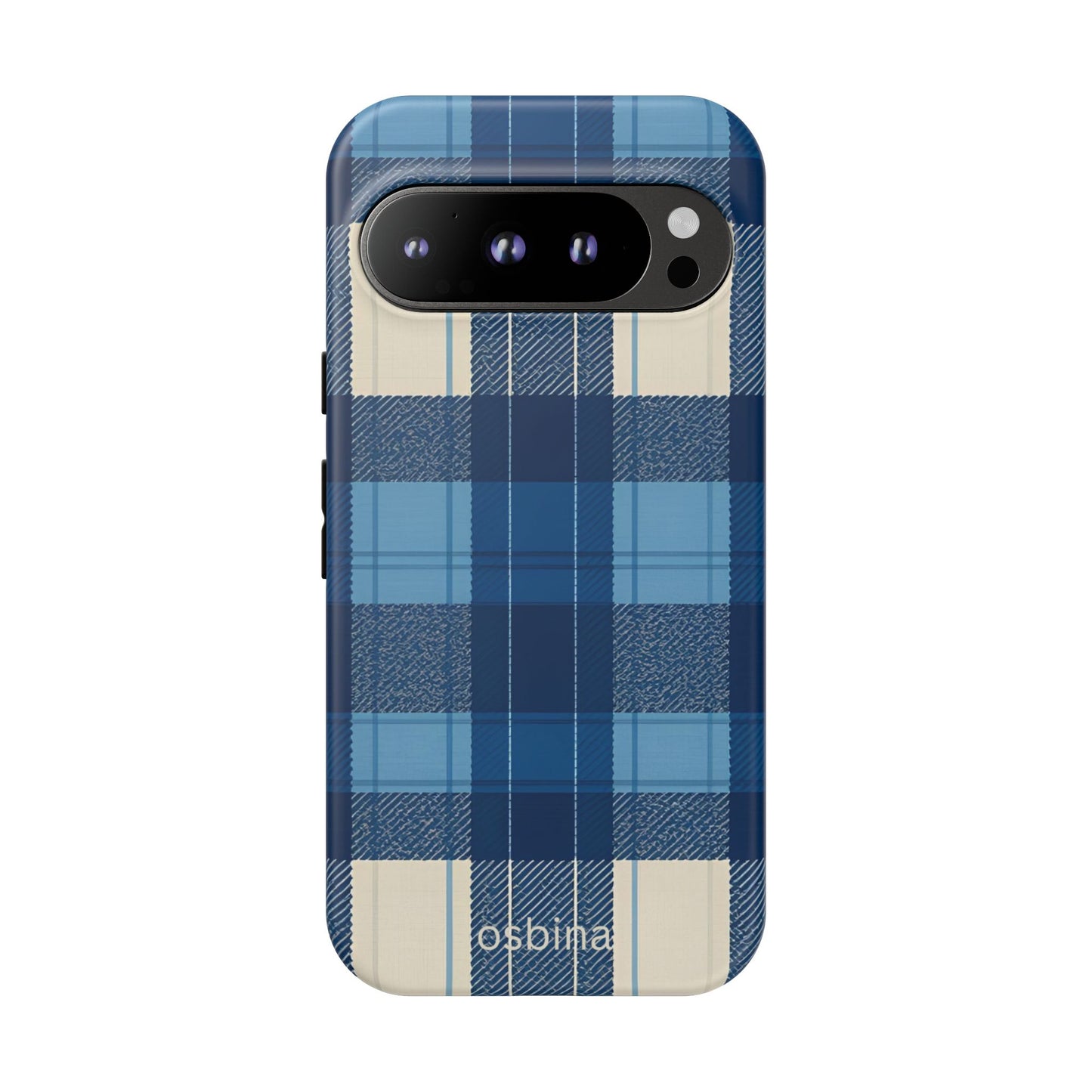 osbina | Azure Plaid, Designer Case | The Season Collective