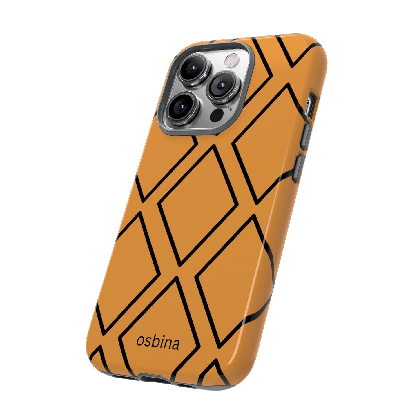 osbina | Diamonds Are Your Phone’s Best Friend — The Orange + Black Diamond Case | The Season Collective
