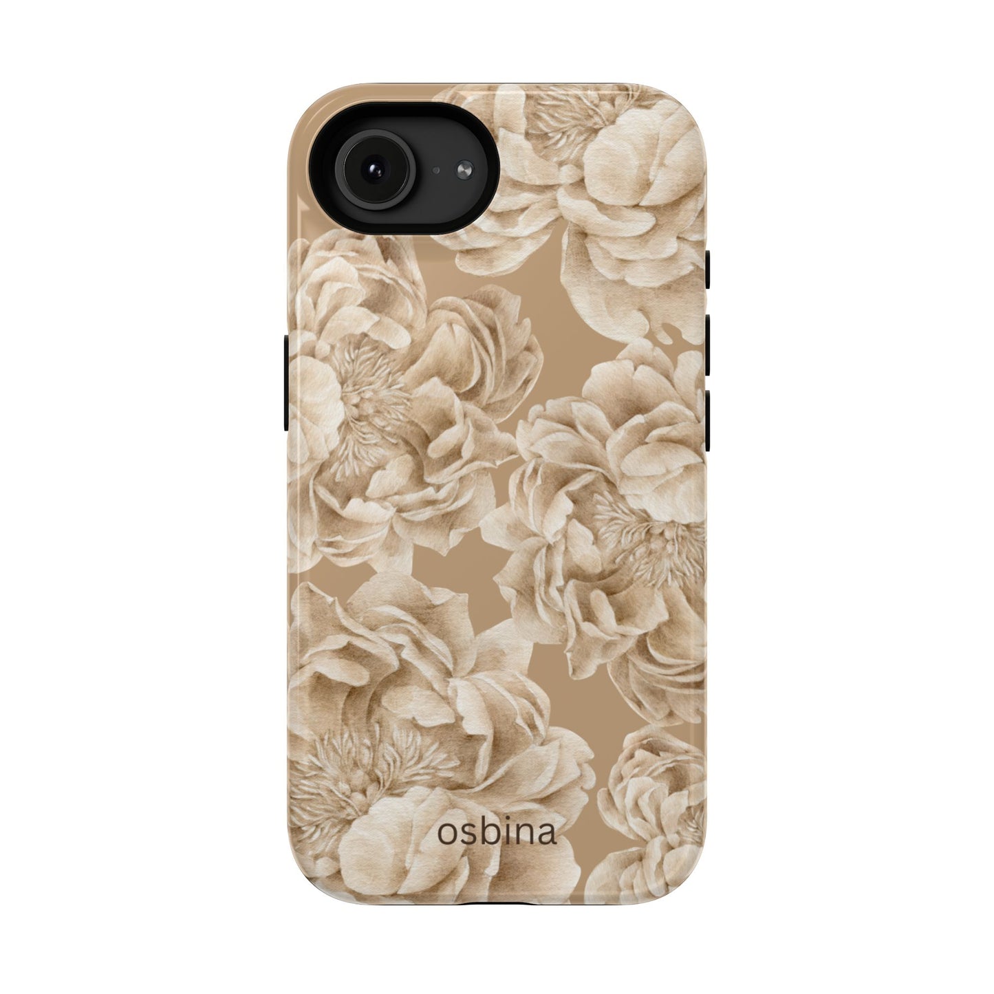 osbina | Peony Latte Designer Case