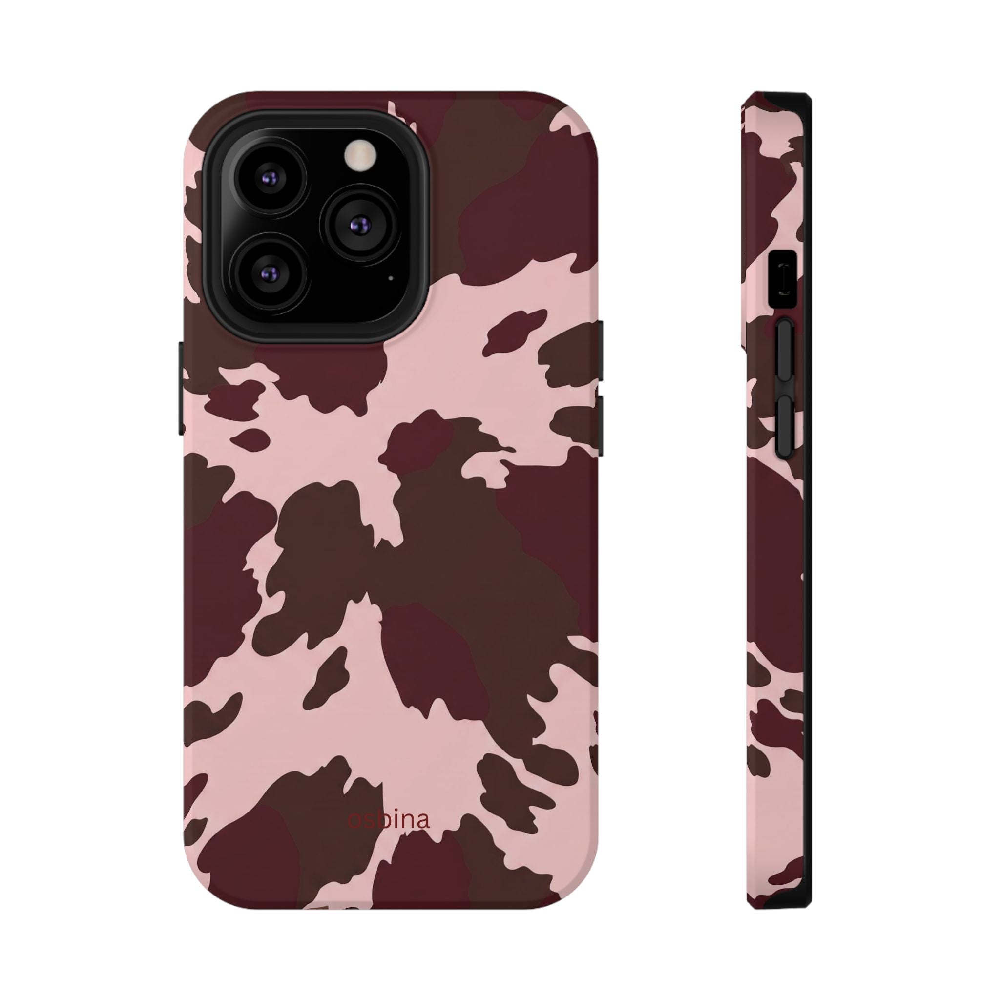 osbina | Chocolate Cowhide Designer Case