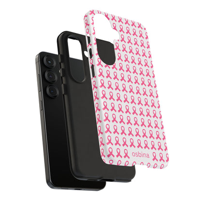 osbina | Limited Edition The Side by Side Pink Ribbon Case in Light Pink + Soft Pink + Hot Pink | The Pink October Collection | Inspired By