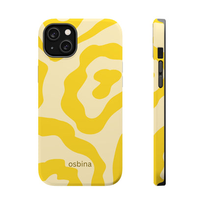 osbina | MagSafe compatible for iPhone | The Mustard Muse Phone Case | Color Edit Collection