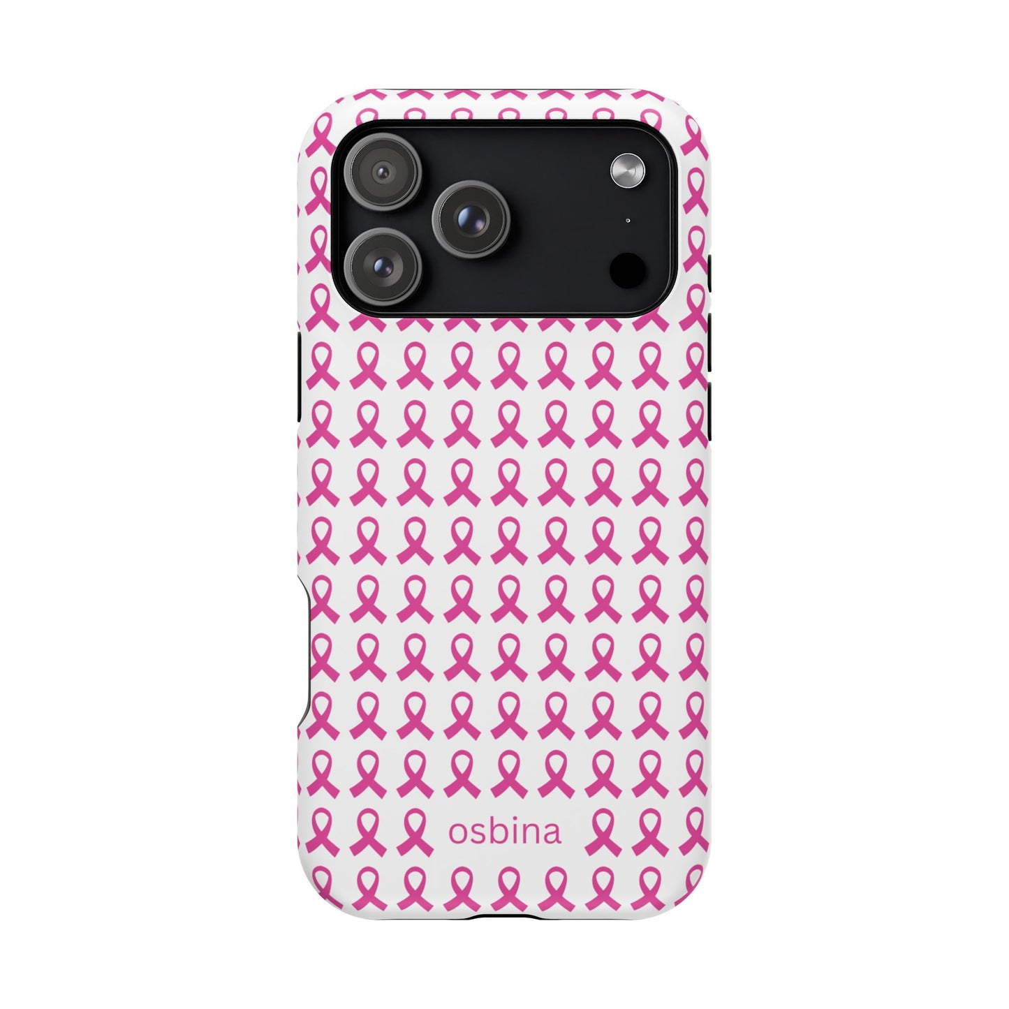 YAYOU Side by Side Pink Ribbon Designer Case | osbina