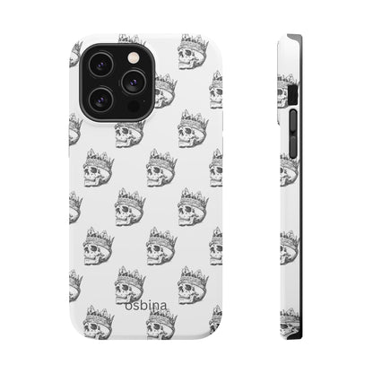 osbina | MagSafe compatible for iPhone | Skulls Royale Phone Case | Season Collective Collection