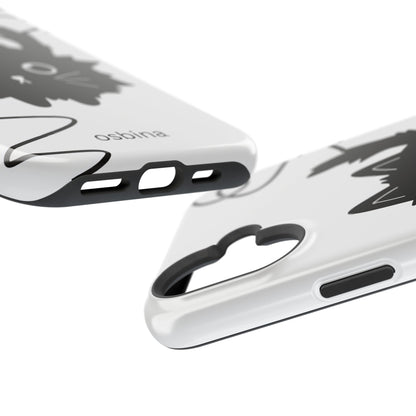 osbina | MagSafe compatible for iPhone | Midnight Couture Cat Phone Case | Season Collective Collection
