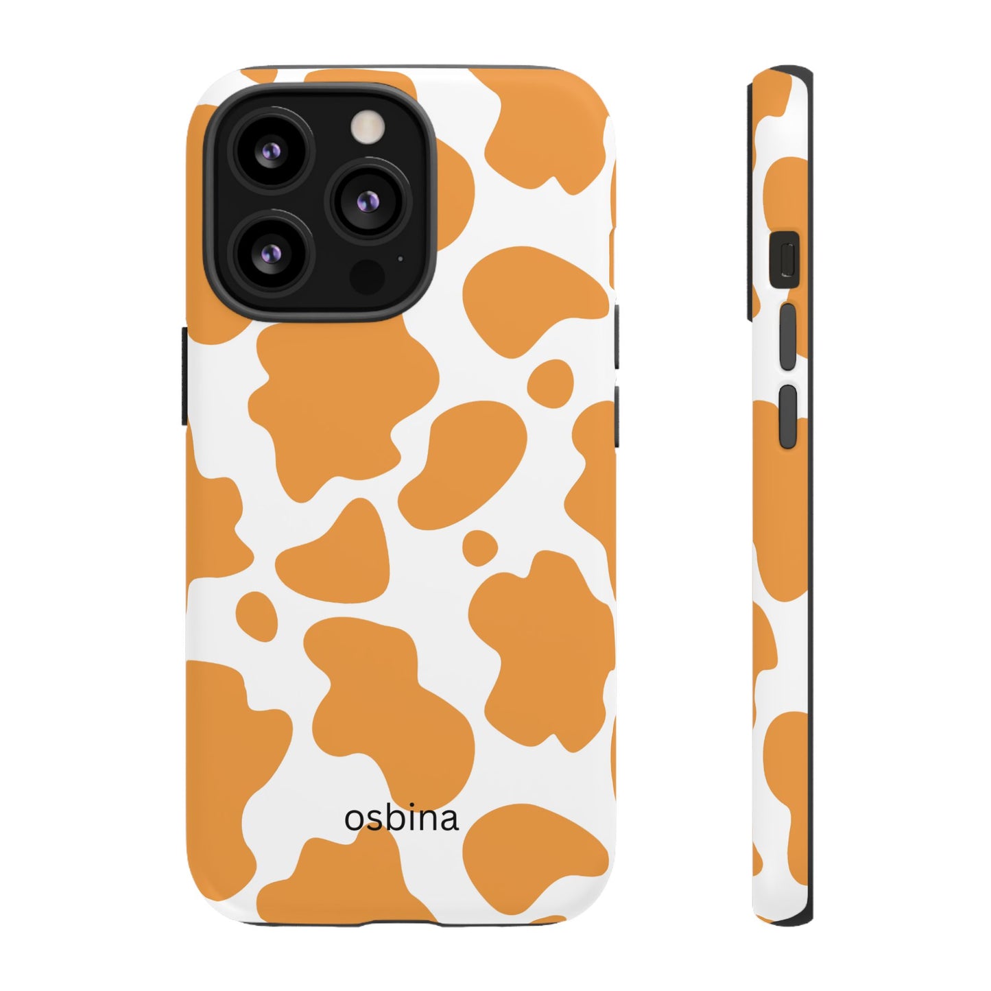 osbina | Holy Cow, It’s Chic — The Orange Cow Print Case | The Season Collective