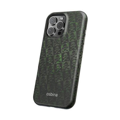 osbina | MagSafe compatible for iPhone | Skull & Crossbones Phone Case | Season Collective Collection
