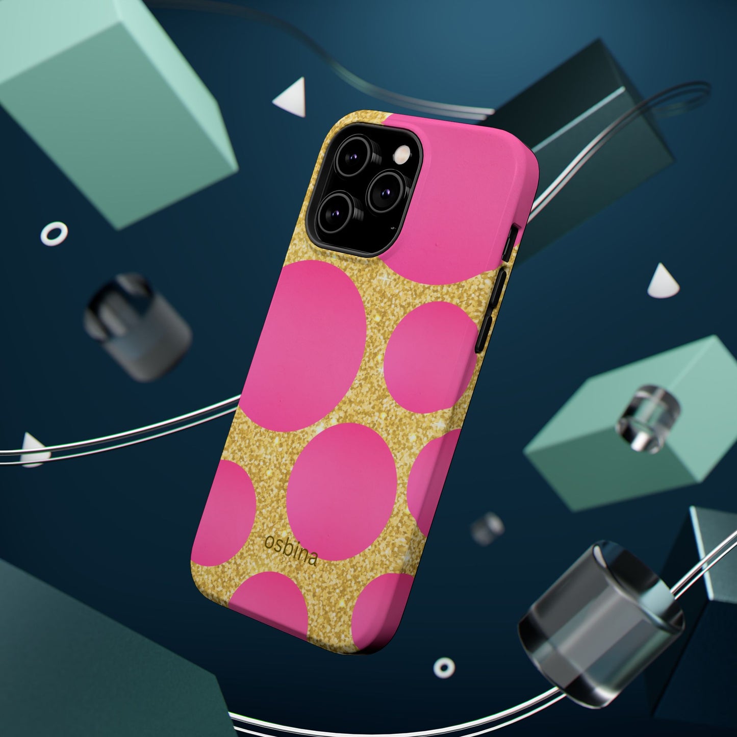 osbina | MagSafe compatible for iPhone | The Aurelia Phone Case | YAYOU Collection Supporting Shine Like Sable