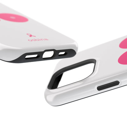 osbina |  MagSafe compatible for iPhone | Limited Edition The Check Your Tatas Case in Light Pink + Soft Pink + Hot Pink | The Pink October Collection | Inspired By