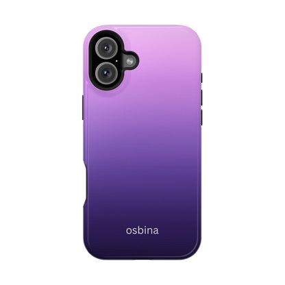 osbina | MagSafe compatible for iPhone | The Violet Haze Phone Case | Color Edit Collection