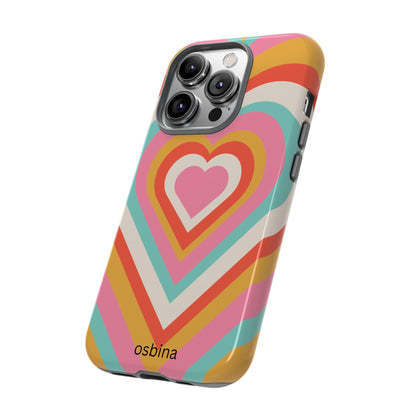 osbina | Heart Nouveau Phone Case | Modern Muse Collection