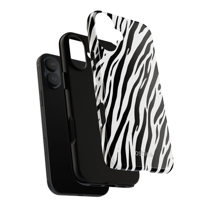 osbina | The Bengal Bold Stripe Case in White + Black | The Season Collective