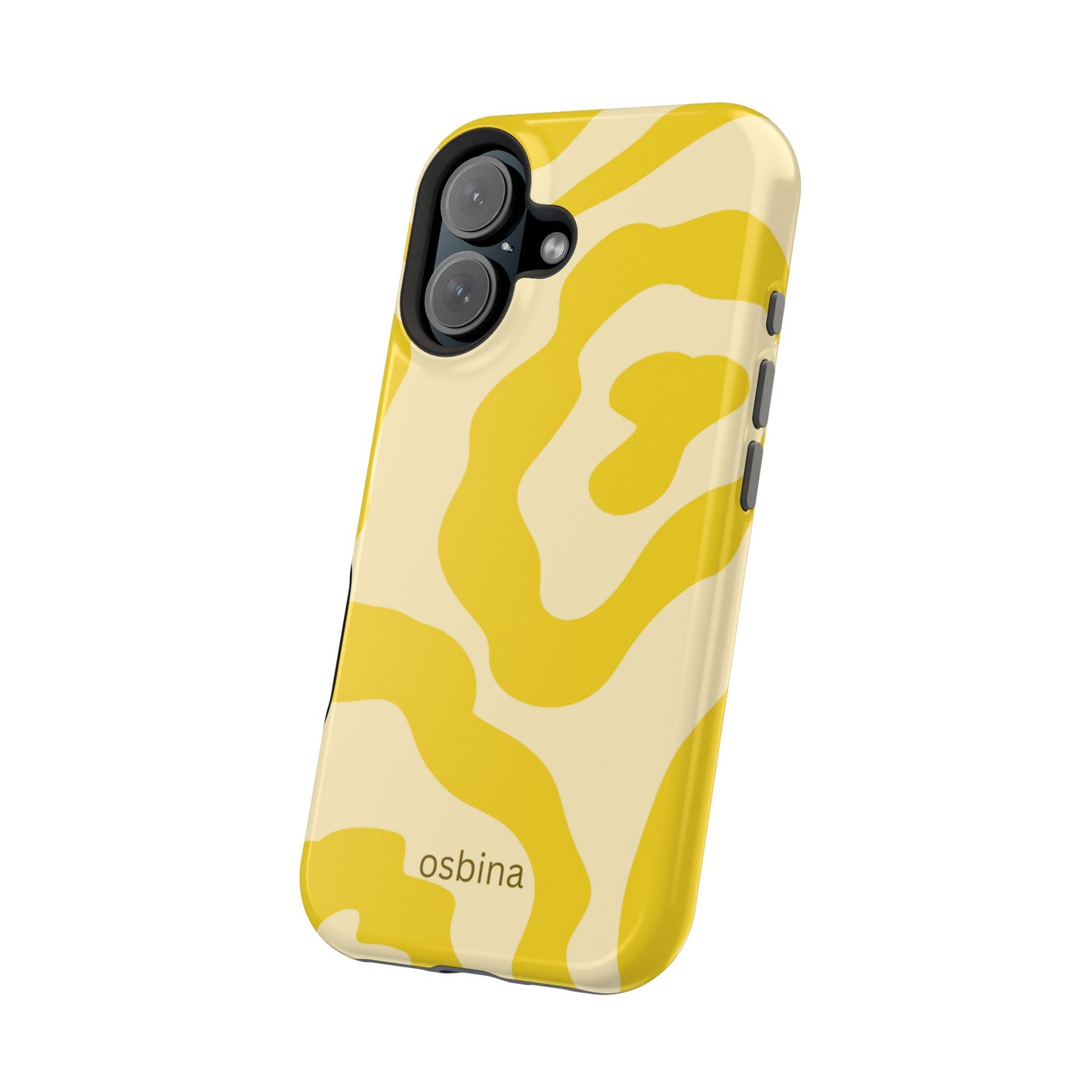 osbina | MagSafe compatible for iPhone | The Mustard Muse Phone Case | Color Edit Collection