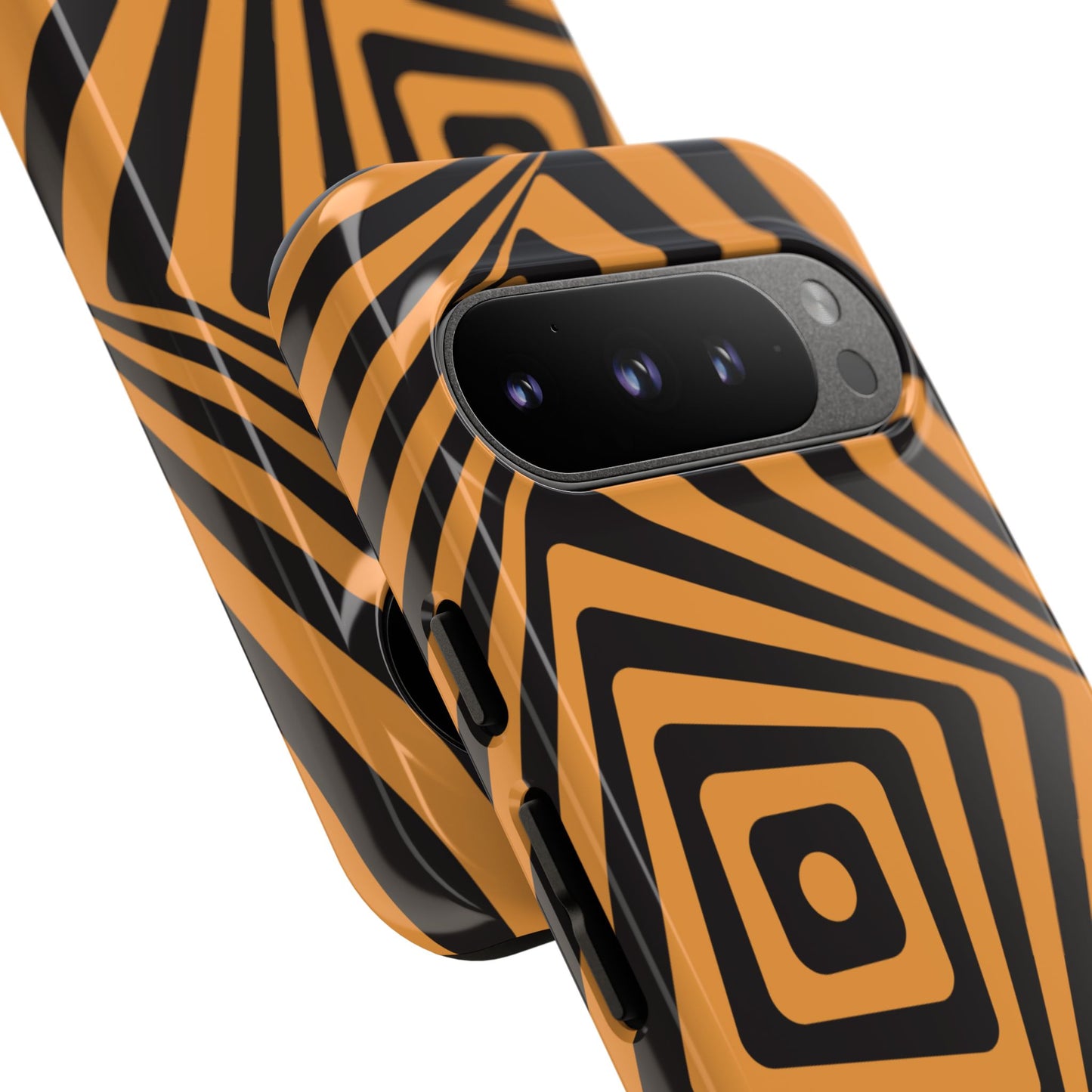 osbina | Step Into the Zone — The Orange + Black Spiral Case | The Season Collective