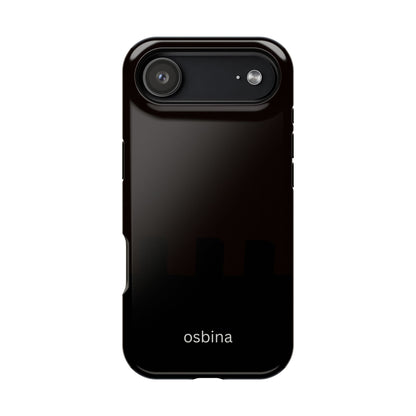 osbina | MagSafe compatible for iPhone | The Onyx Phone Case | Modern Man Collection