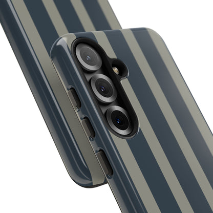 osbina | Grayhaven Navy & Gray Sophisticated Phone Case | Modern Muse Collection
