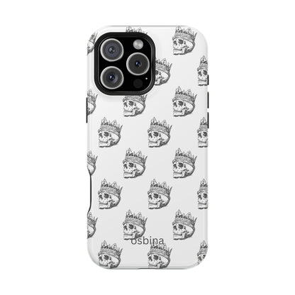 osbina | MagSafe compatible for iPhone | Skulls Royale Phone Case | Season Collective Collection