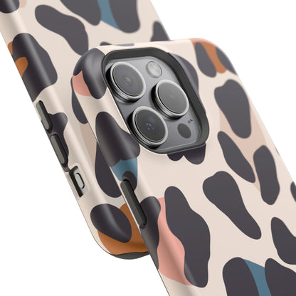 osbina | MagSafe compatible for iPhone | Leopard Luxe Color Pop Leopard Print Phone Case | Modern Muse Collection