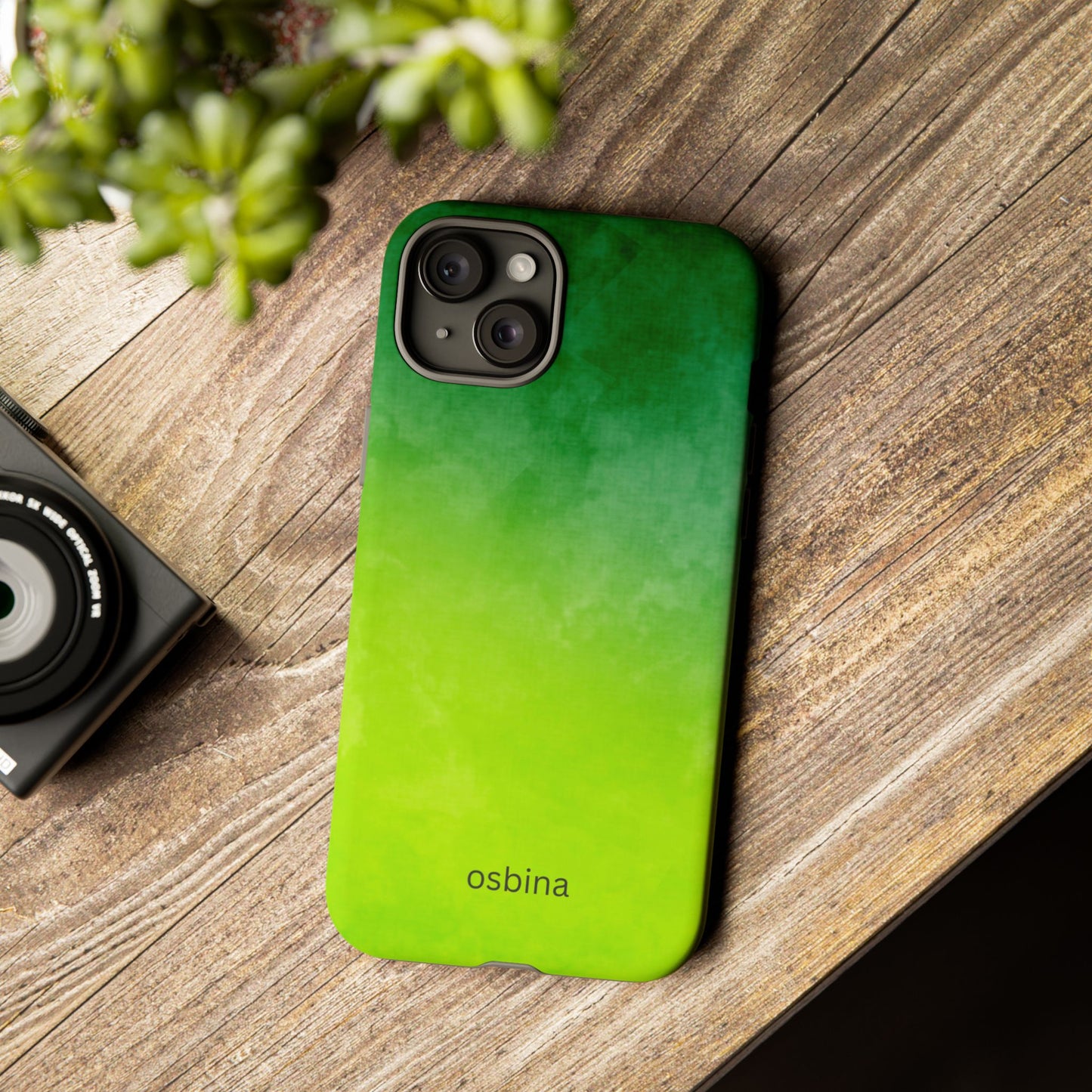 osbina | The Verde Glow Phone Case | Color Edit Collection