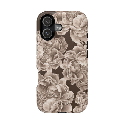 osbina | Peony Espresso Designer Case