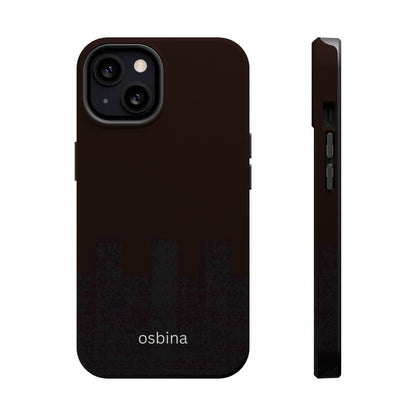 osbina | MagSafe compatible for iPhone | The Onyx Phone Case | Modern Man Collection