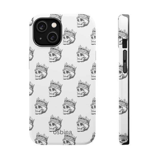 osbina | MagSafe compatible for iPhone | Skulls Royale Phone Case | Season Collective Collection
