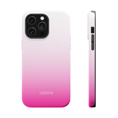 osbina | MagSafe compatible for iPhone | The Radiant Ombre Case | YAYOU Collection Supporting Shine Like Sable